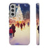 A Christmas Market in Denver Colorado - Impact Resistant Phone Case Samsung Galaxy S22 Plus Glossy
